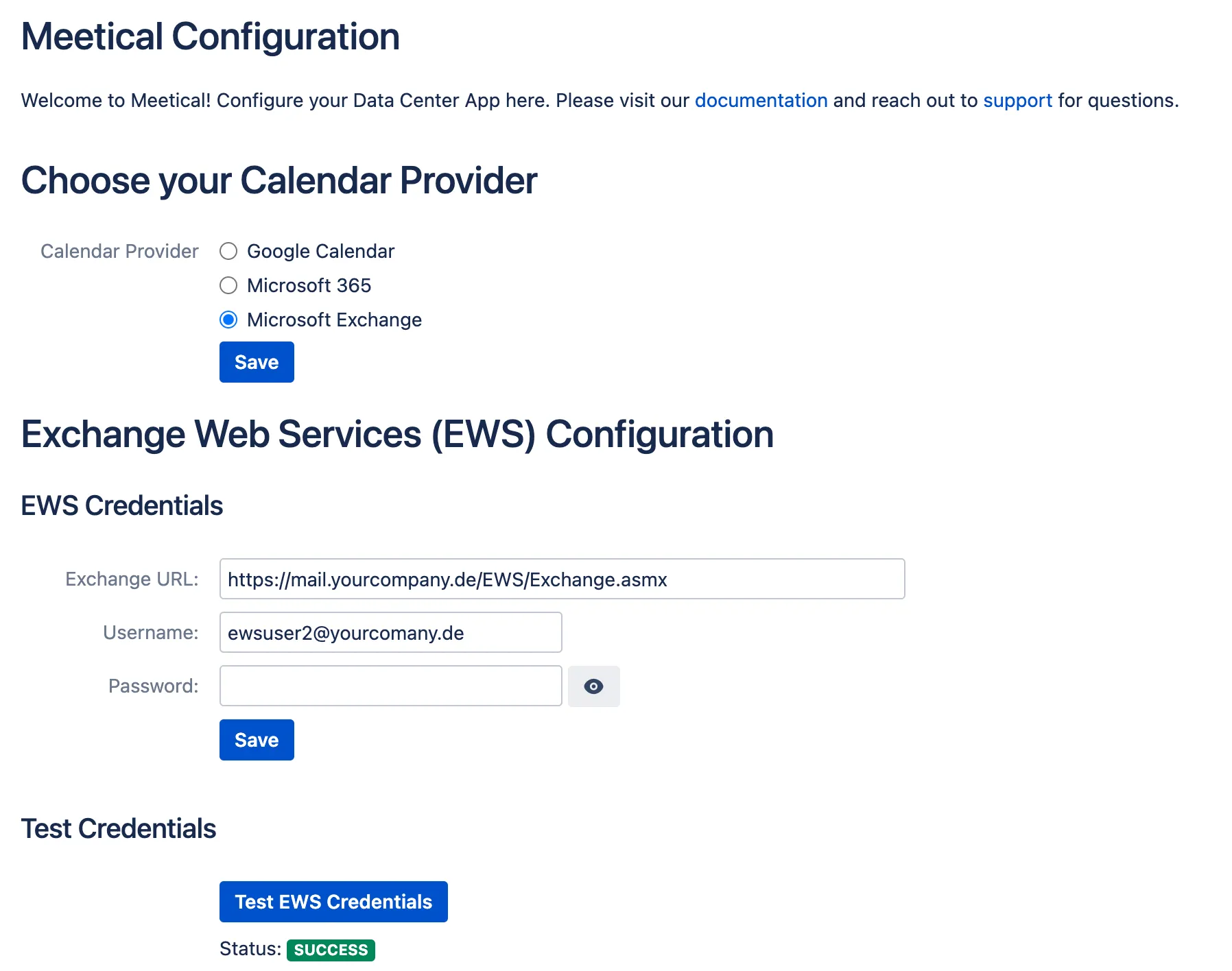 Confluence Outlook Integration Meetical